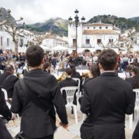 Ronda participó en el XVIII Encuentro de Bandas de Música de Grazalema que tuvo en esta edición un carácter solidario