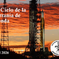 El cielo de Ronda en abril: el hombre viaja de nuevo a la luna