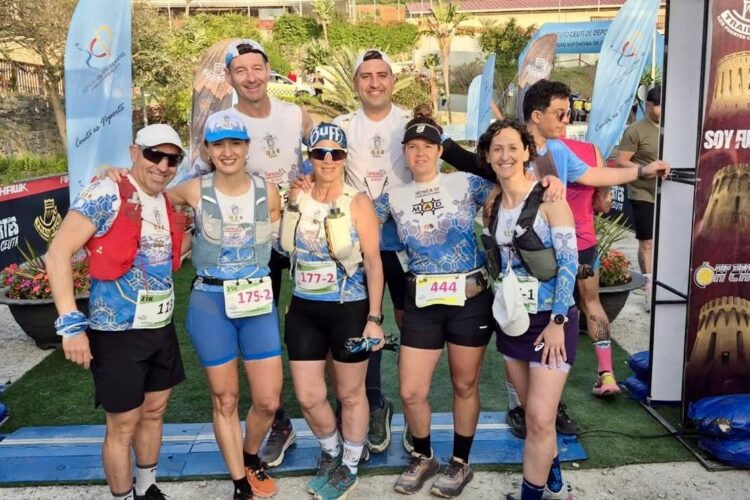 Los corredores del Team MAD disputaron ‘La Africana’ de Melilla y el Trail ‘Los Fuertes’ de Ceuta