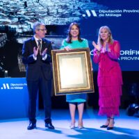 La Diputación de Málaga reconoce la solidaridad de los rondeños durante las borrascas en el Día de la Provincia