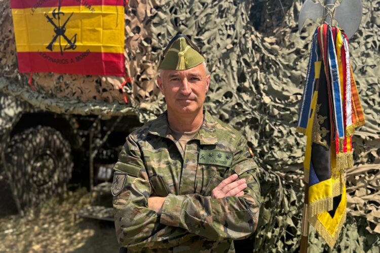 Fernando Sánchez, coronel del Tercio de Ronda: «A la voz de a mí Legión siempre nos tendréis a vuestra disposición»