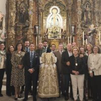 La Virgen de la Paz, Patrona de Ronda, lucirá este domingo una nueva saya cargada de simbolismo