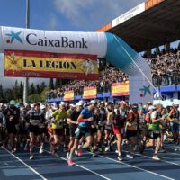 Ambiente deportivo soberbio en Ronda con los 101 kilómetros de la Legión