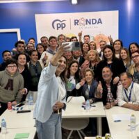El PP gana las Elecciones Andaluzas de forma rotunda en Ronda al lograr 8.471 votos, más de la mitad de los emitidos