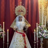 La Hermandad del Ecce Homo recupera el histórico besamanos a Nuestra Señora del Buen Amor en una emotiva jornada de fe