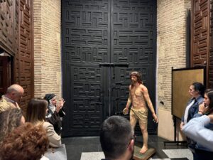 Nuestro Señor Jesucristo de Amor y Bondad Despojado de sus Vestiduras en su llegada al Convento de la Iglesia de Nuestra Señora de la Merced.